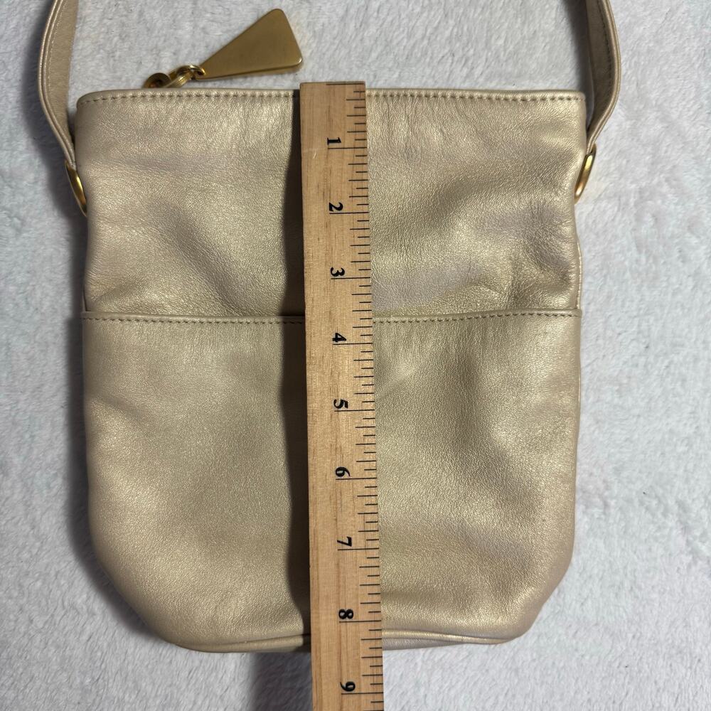 Vintage Leather Mini Duffle/Barrel Shoulder Bag by SHARIF - Picture 12 of 13